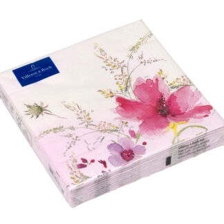 Villeroy & Boch Papierové servítky, biela, 32,5 × 32,5 cm