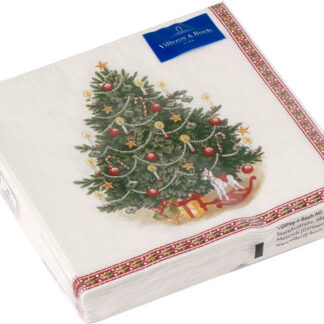 SERVÍTKY, VIANOČNÝ STROMČEK, WINTER SPECIALS, L 33 X 33CM